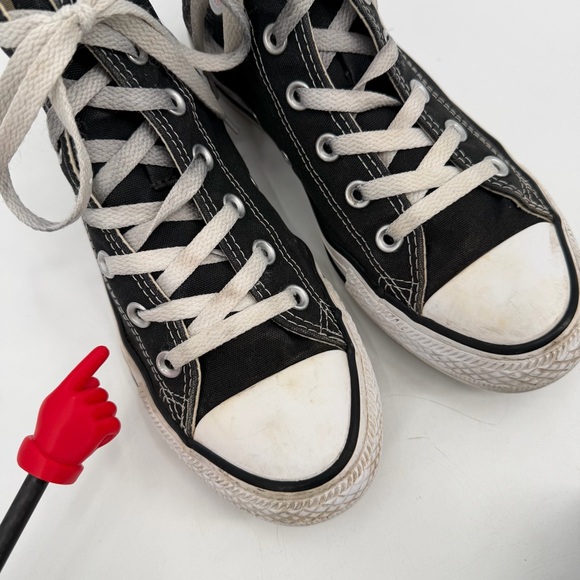 Converse Sneakers Men’s 6 Chuck Taylor All Star High Top Black Canvas READ - Picture 3 of 12